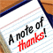Thank You At Work Card.