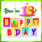 Happy 18th Birthday!