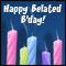 Wishing A Belated Happy Birthday!
