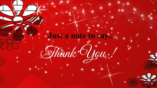 Animated Thank You Ecard!