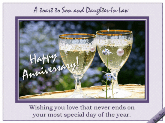 Anniversary Toast.