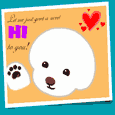 A Sweet Hi To You!