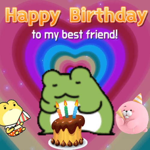 Best Friend’s Birthday.