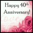 Ruby Anniversary Wishes.