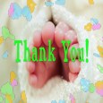 Baby Shower Heart Pops Thank You.