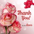 Thank You For The Love.