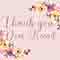 Flowers To Thank My Dear Friend.